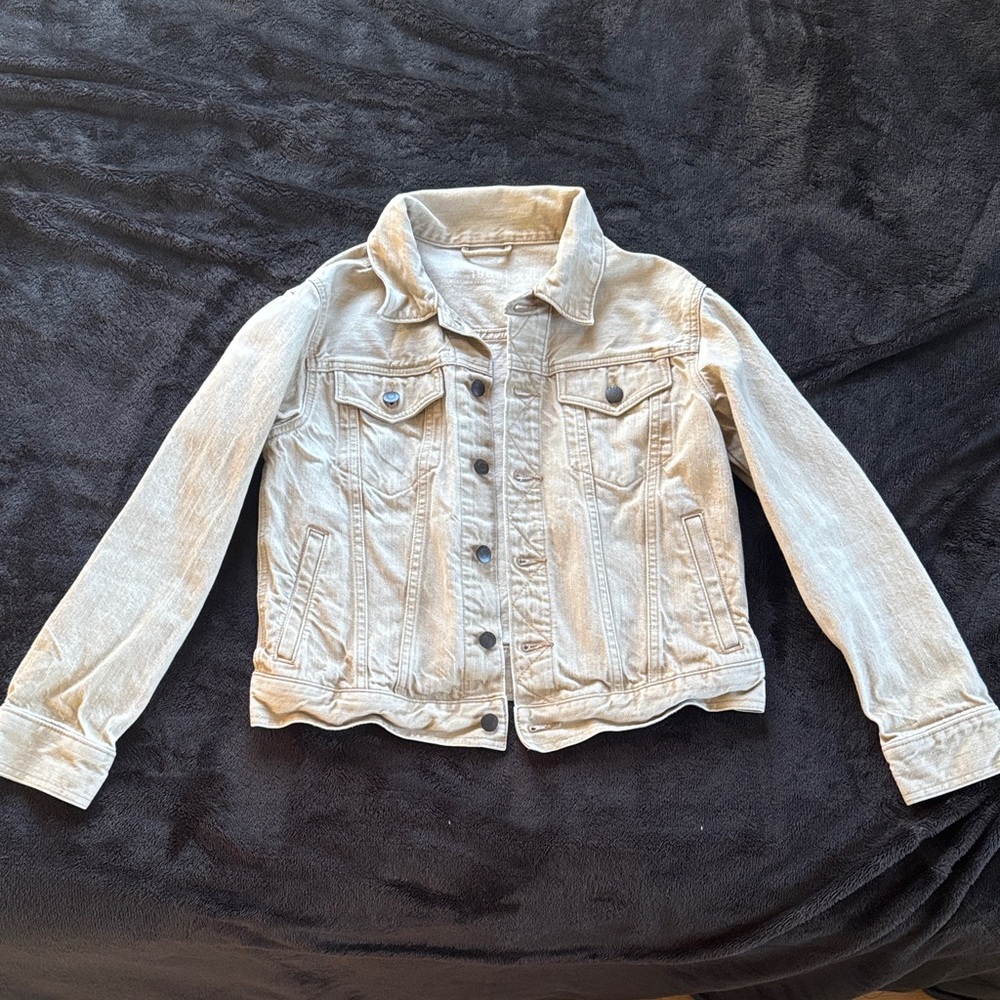 GAP Kids Cream Jean Jacket